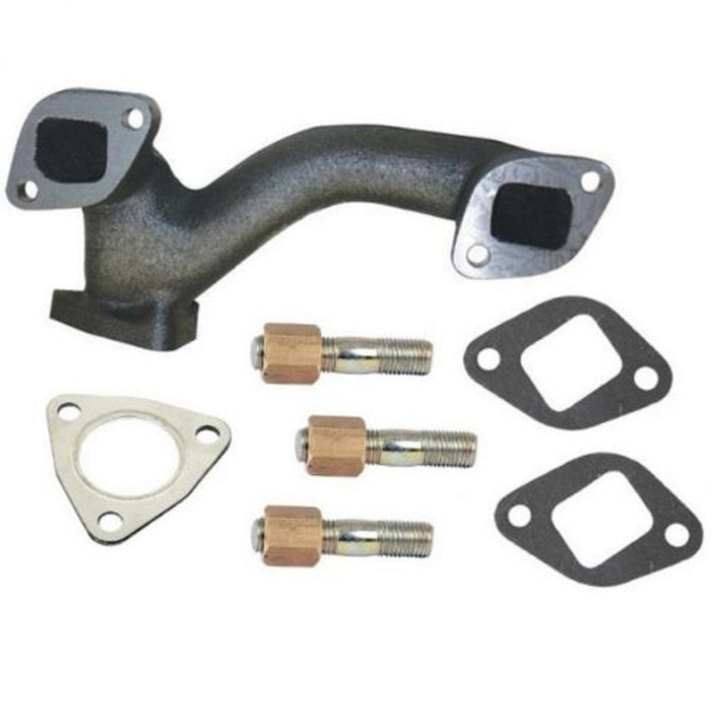 Exhaust Manifold Kit Fits Massey Ferguson Tractor 135 150 230 235+ Perkins A3.15