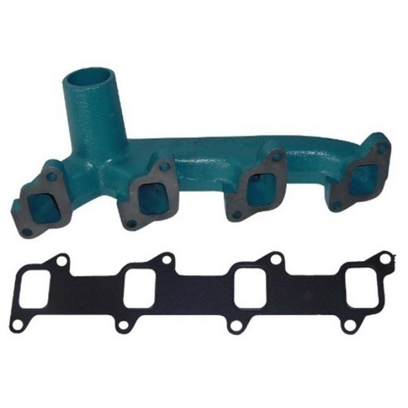 Exhaust Manifold with Gaskets Fits Ford Tractor 5000 5500 5550 5900