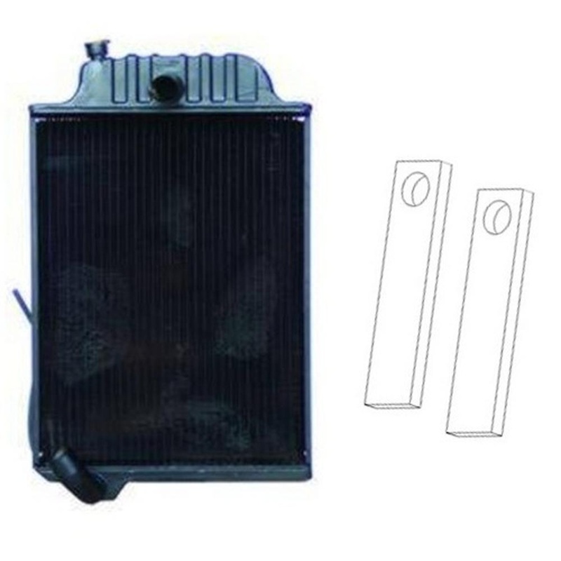 RE21894 R26413 Radiator and Straps Fits John Deere Tractor 4040