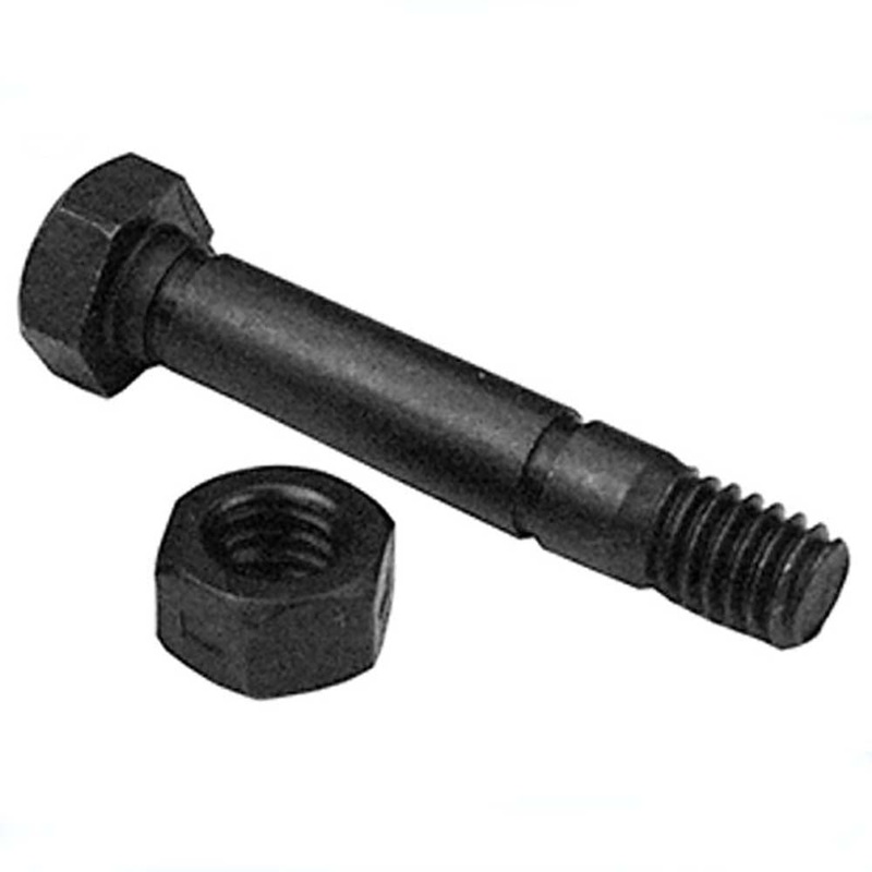 (1) 2" x 5/16" Shear Pin w/ Nut Fits Ariens & Fits John Deere Snow Blower Models