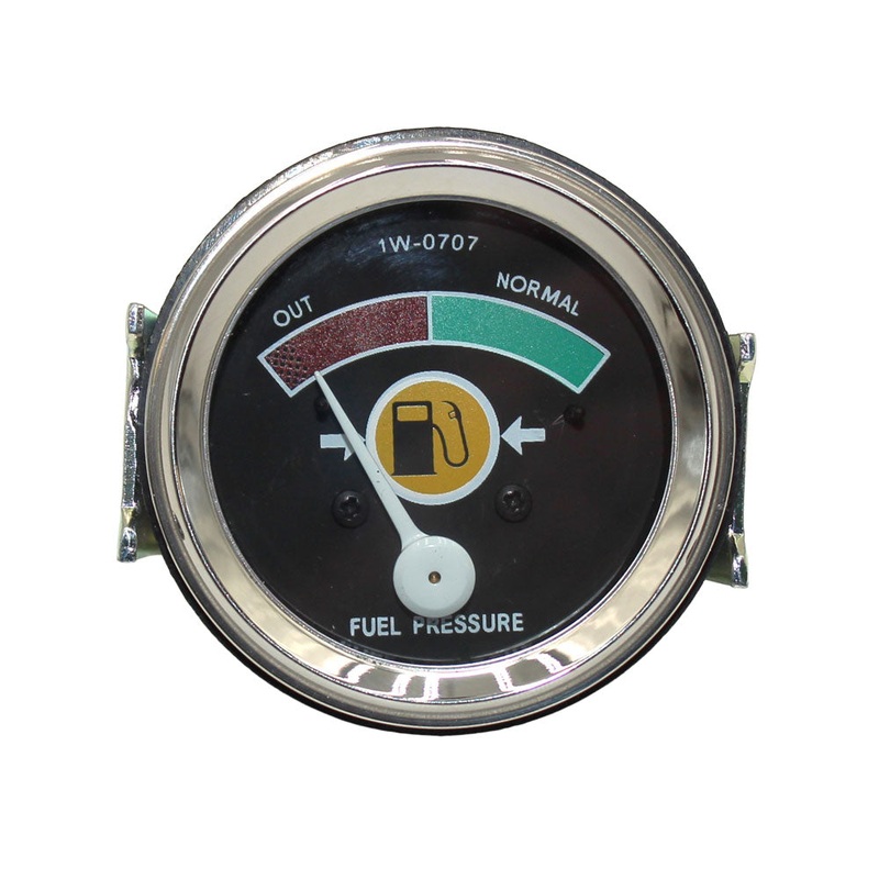 1W0707 Fuel Pressure Gauge Fits Caterpillar Engines 3406, SR4. (1W5168, 3H3344)