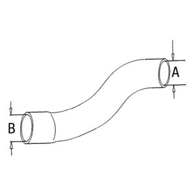 L32456 Radiator Hose Upper Fits John Deere 2940 2950 3040 3140 3150 ++ Tractors