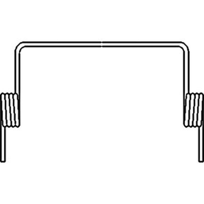 R26639 CLUTCH LEVER SPRING Fits John Deere