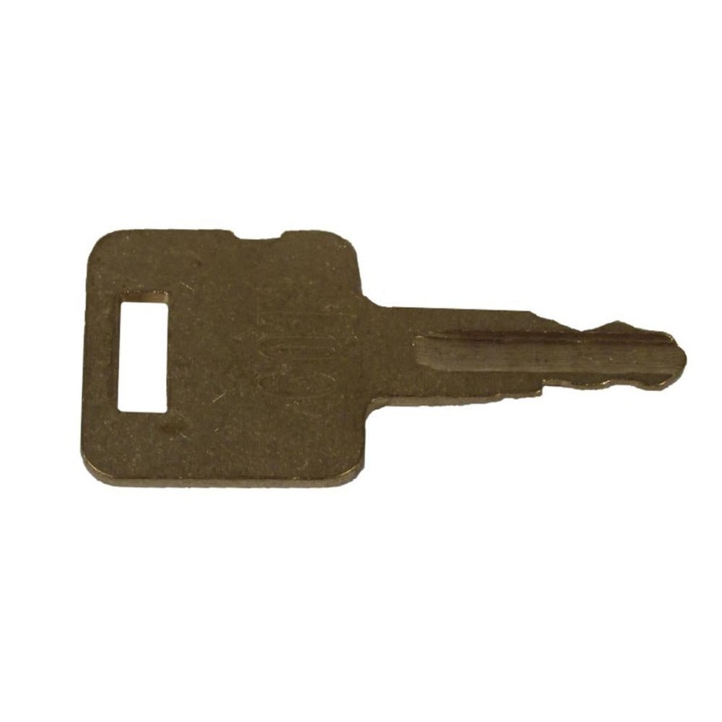 5P8500 Ignition Key Fits Caterpillar Heavy Equipment -- All Metal Key