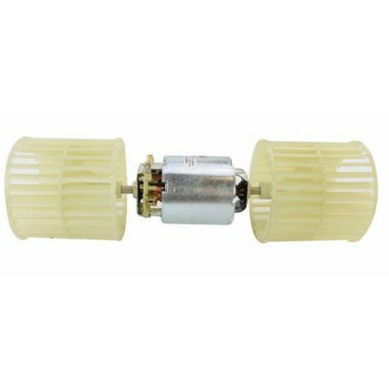 Blower Motor - 12V w/Impellers Fits Massey Ferguson White Fits Allis Chalmers AG