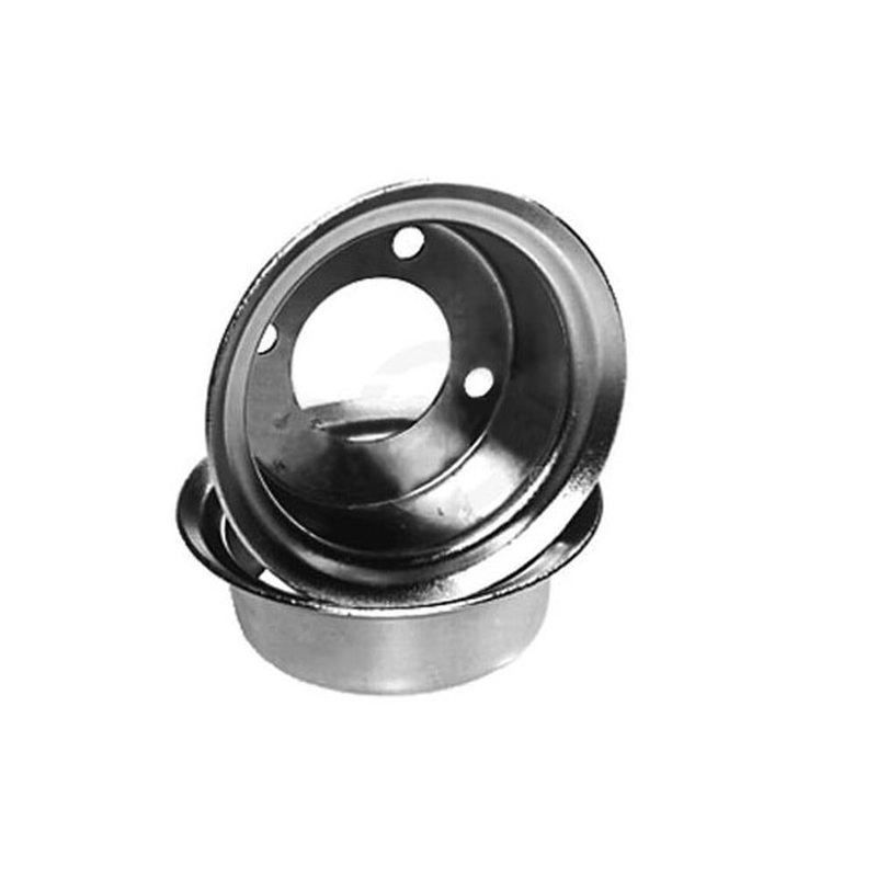 Demountable Wheel Assembly PAIR 6" Rim-Pair 2" center to center 2" ID 379