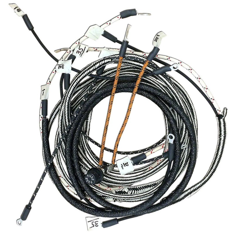 RESTORATION QUALITY WIRING HARNESS 1 WIRE ALTERNATOR Fits IH Fits FARMALL SUPER