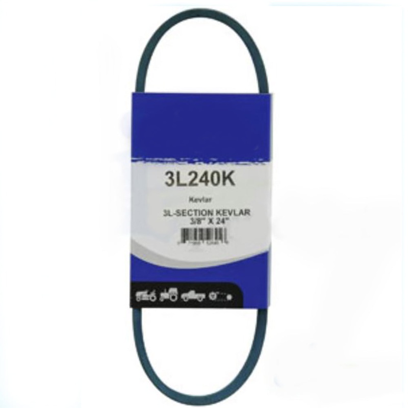 3/8" X 24" 3H240 Lawn & Garden Belt Made With Aramid