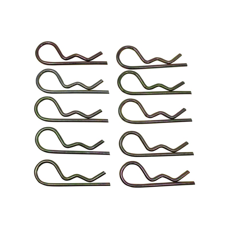 HII20-0069 10 Pack of Hair Pin Clips Universal 3-3/4" Long