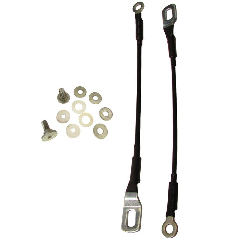 Pair (2) Brand Tailgate Cables Fits Toyota Tacoma 95-03 Hardware Included