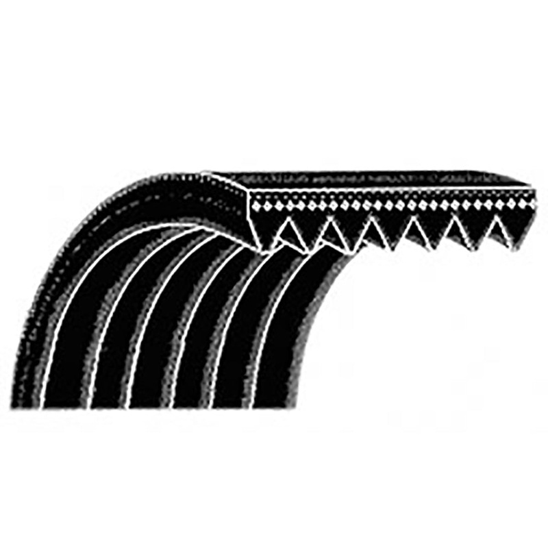 745K8 Micro-Rib Fan V-Belt Fits John Deere 9120 9220 9320 9420 9520 9620 9320T