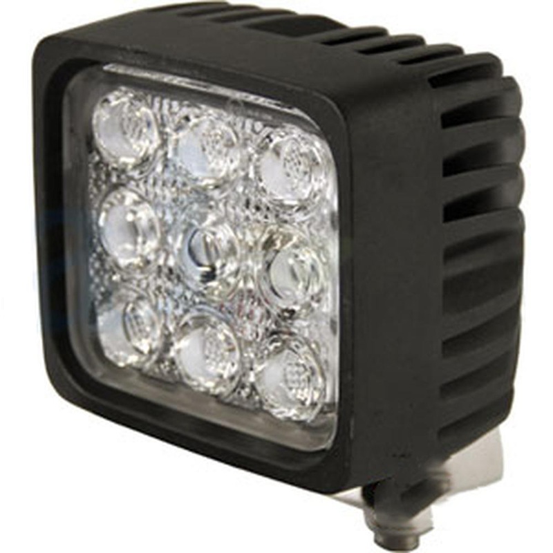 LED730F LED Square Work Lamp Trapezoidal Light Pattern Combination Flood