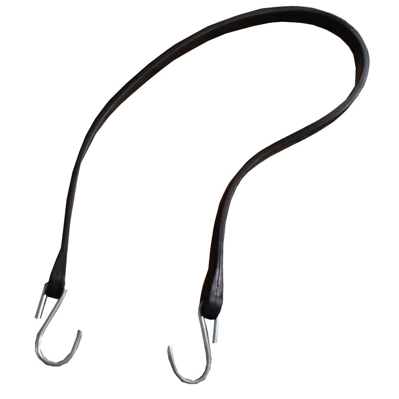 One New 31" Bungee Strap Heavy-Duty S-Hook on Both Ends Good for Tarp Trailer