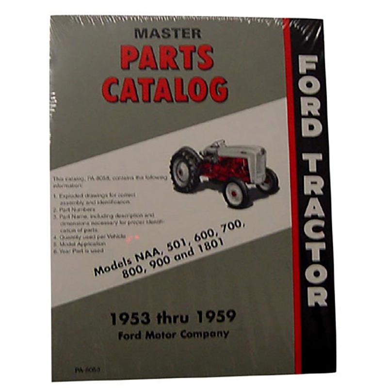 53FTMPC Tractor Master Parts Fits CATalog Fits Ford Tractor NAA 501 601 801 901