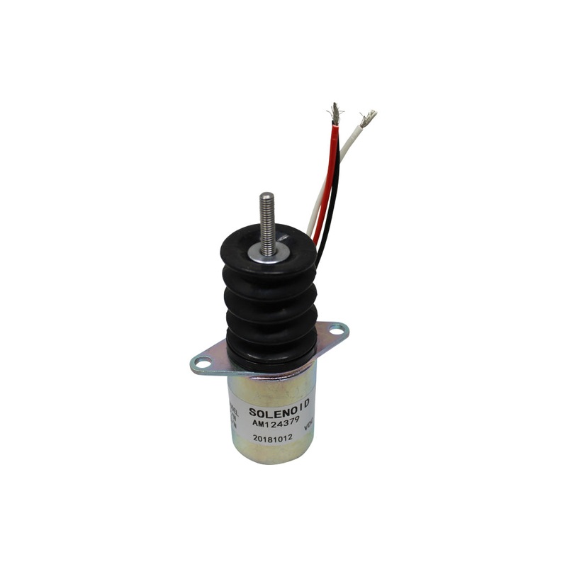 Fuel Shut Off Solenoid Fits John Deere 3375 375 675 655 755 855 955 AM124377