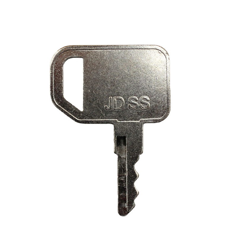 Ignition Key Fits John Deere Skid Steers & Tracked Loaders T209428 & KV13427