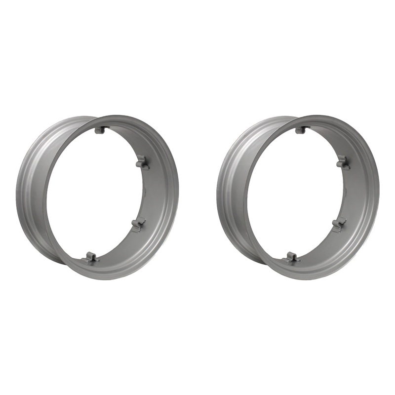2 WHEEL RIMS 10X28 FOR WHITE 2-44