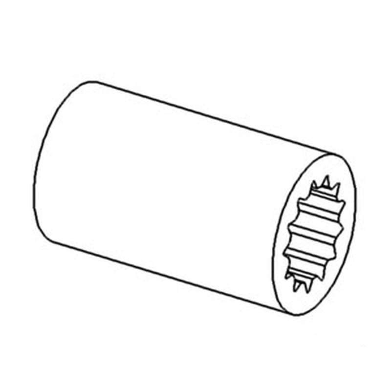Hydraulic Pump Shaft Coupler - 2.25" Fits Ford New Holland 730 7707570