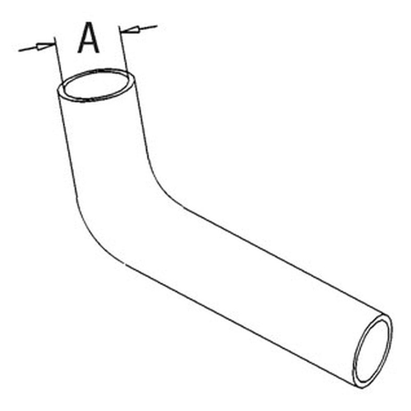 Radiator Hose - Upper Fits Massey Ferguson 230 245 544130M2