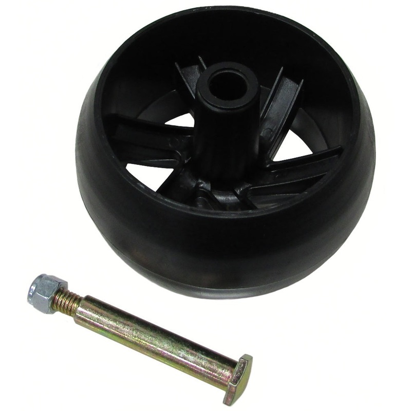 Smooth Mower Deck Wheel with Bolt & Nut Fits Husqvarna 174873 & 532174873