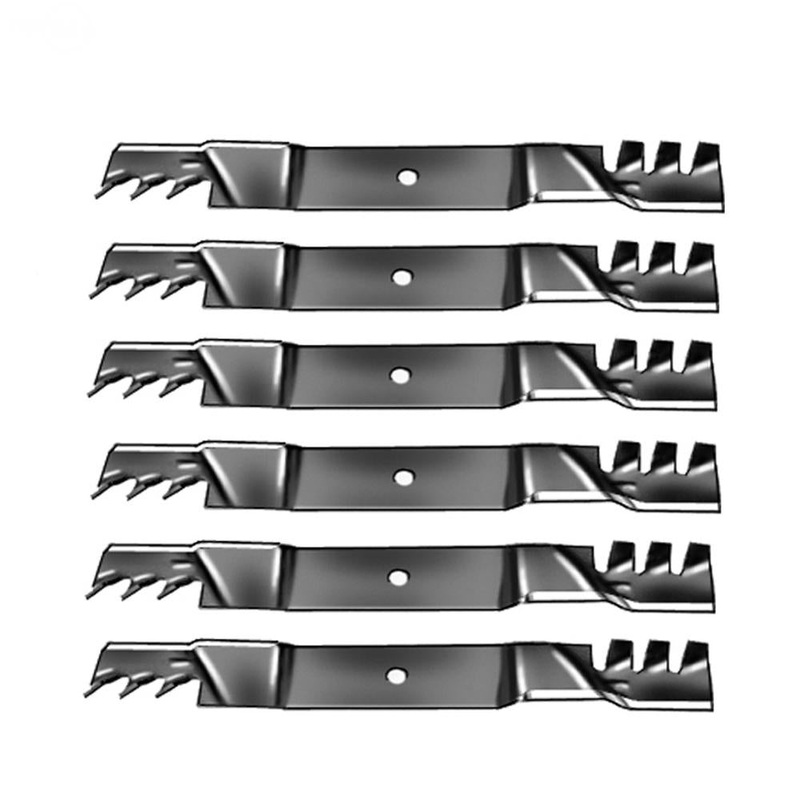 Qty. 6: Mulching Blade Fits Grasshopper Replaces 482237