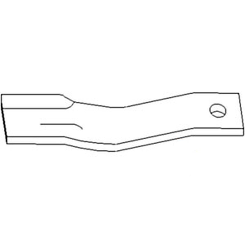 CW Suction Rotary Cutter Blade Fits John Deere Replaces W45326