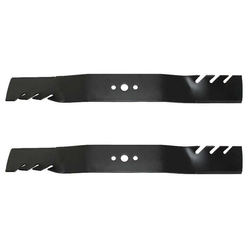 Qty 2: Toothed Mulching Blade Fits MTD Replaces 742-04091-0637