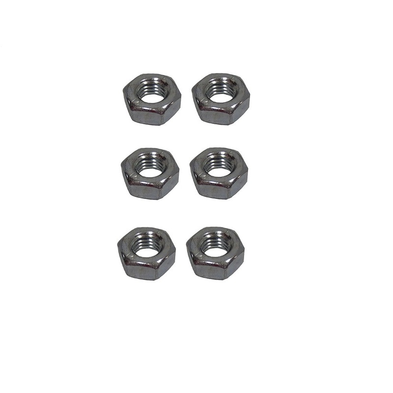 Qty 6: M10-1.5 Hex Nuts Fits Caterpillar Replaces 2Y-5829