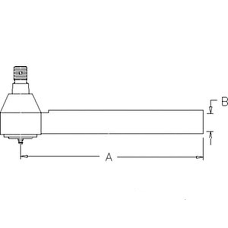 Steering Cylinder Tie Rod Fits Case/International Harvester Replaces 411904A1