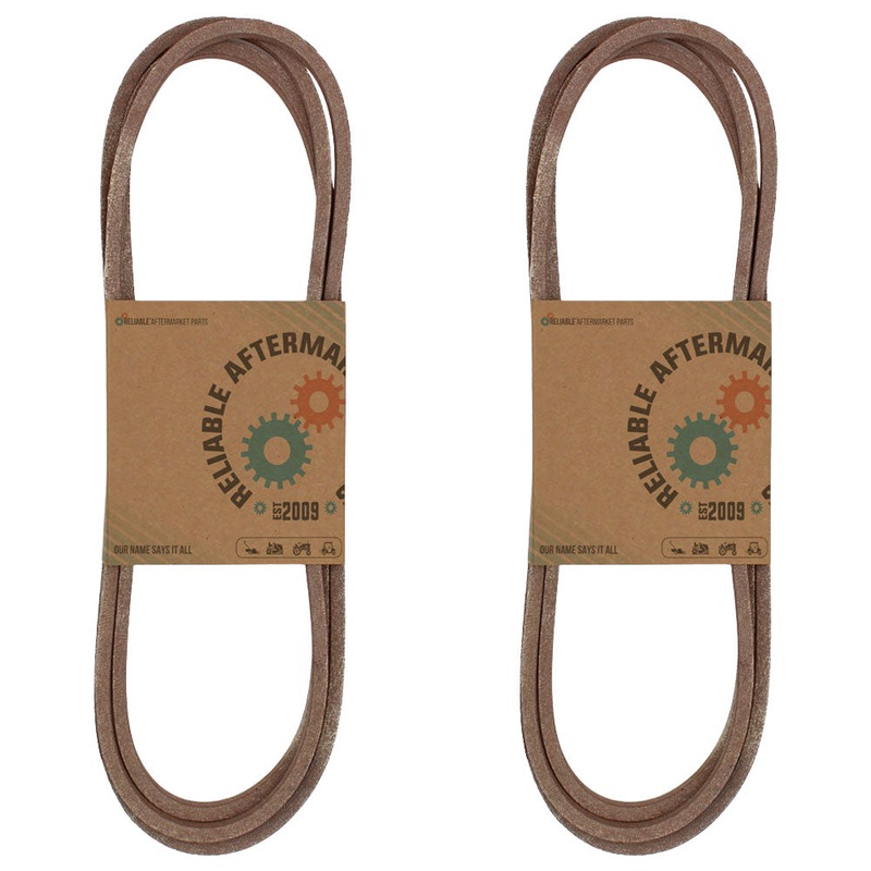 Qty 2: PTO to Deck Belts Fits Simplicity Replaces 1668066
