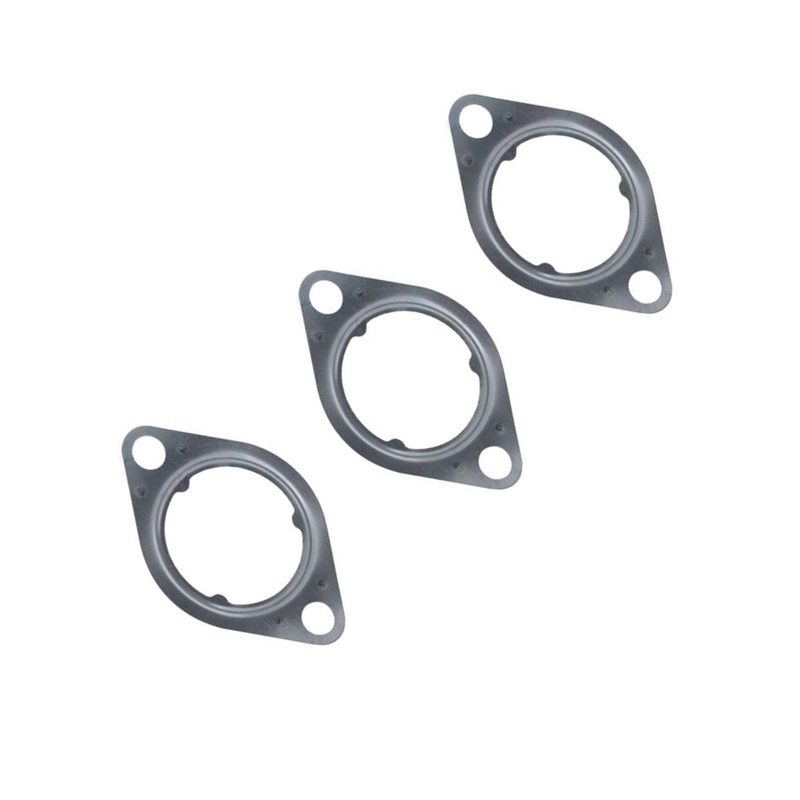 Qty 3: Gasket; Exhaust Manifold Fits John Deere Replaces R119395