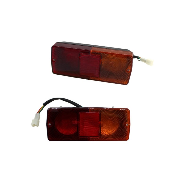 Rear Tail Light Set - LH and RH Fits Kubota Replaces 3C081-75880 3C081-75900