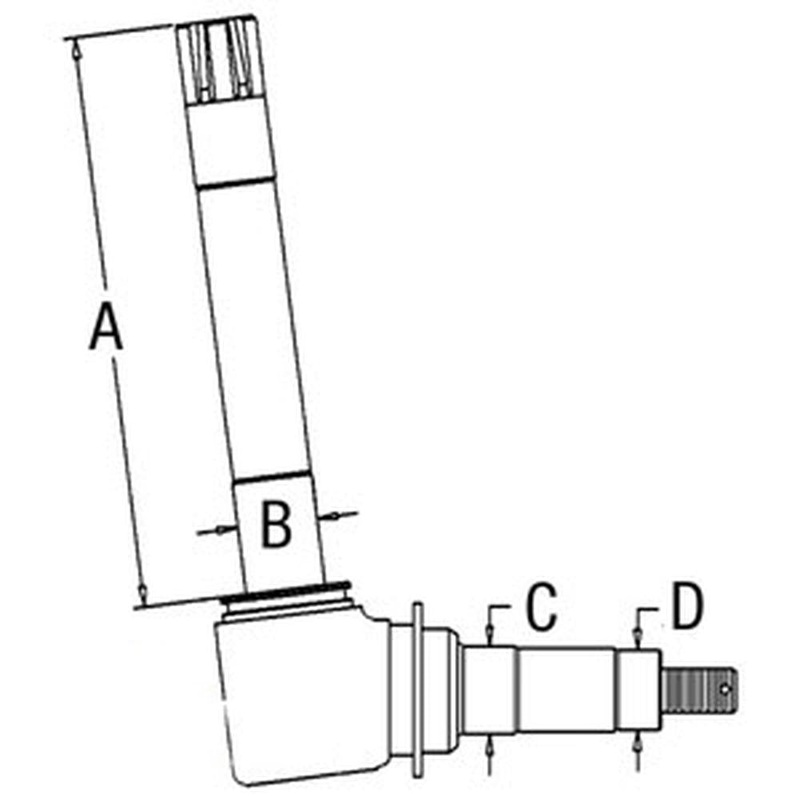 RH / LH Spindle Fits David Brown Replaces S17534