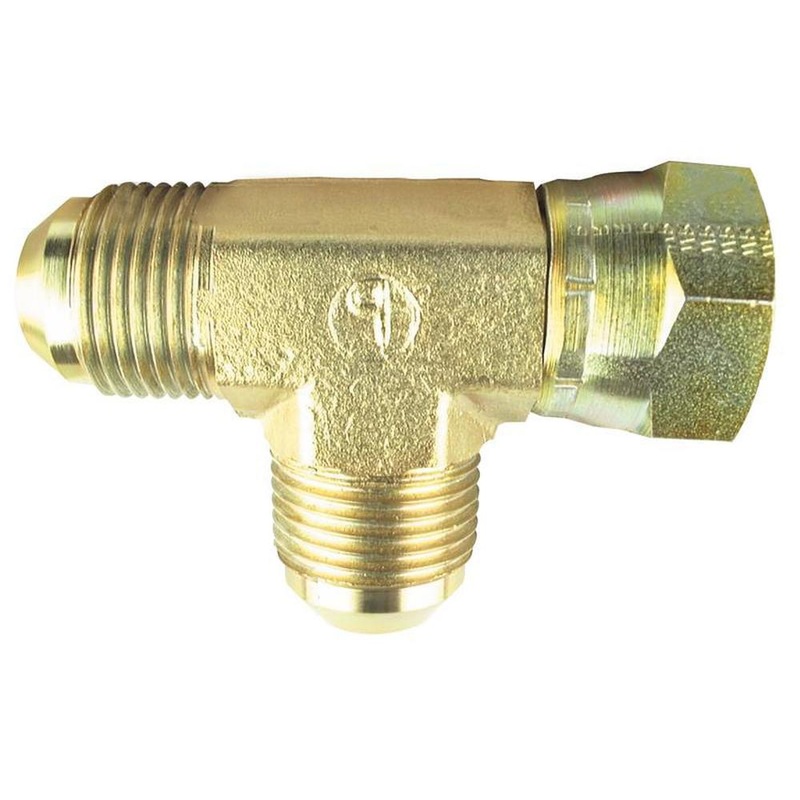 S.35093 Hydraulic Tee Adapter 3/4JIC male -3/4JIC female - 3/4JIC male branch