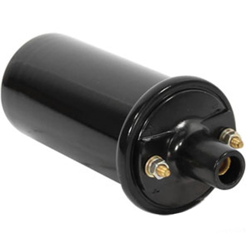 21A513 12 Volt Ignition Coil - Internal Resistor Fits Case Fits Massey Ferguson