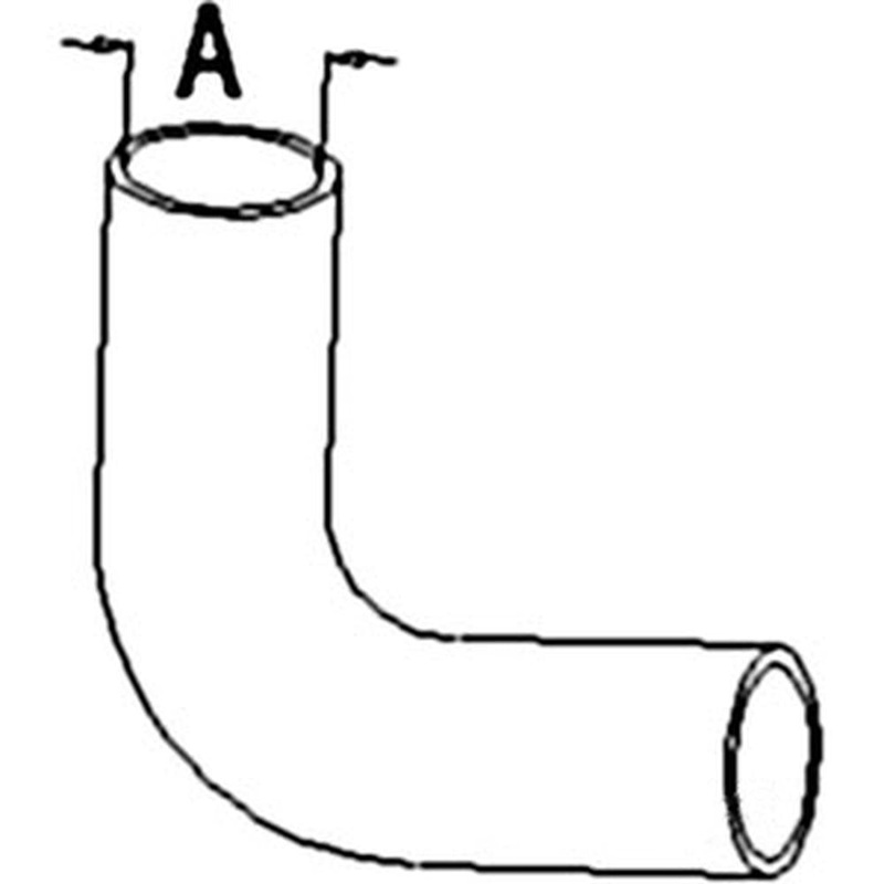 Lower Radiator Hose Fits Case 2090 2094 2290 2294 A143931