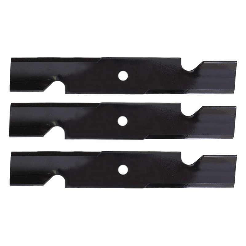 3 Pack 6821 Notched Mower Blades Fits Hi-Lift Fits Exmark 103-2529-S 653101