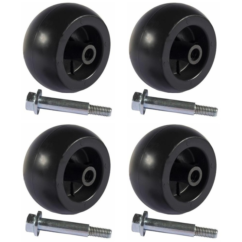 4pk Deck Wheels for Bad Boy 018-0010-00, 022-1000-00, 022-5234-98, Outlaw Series