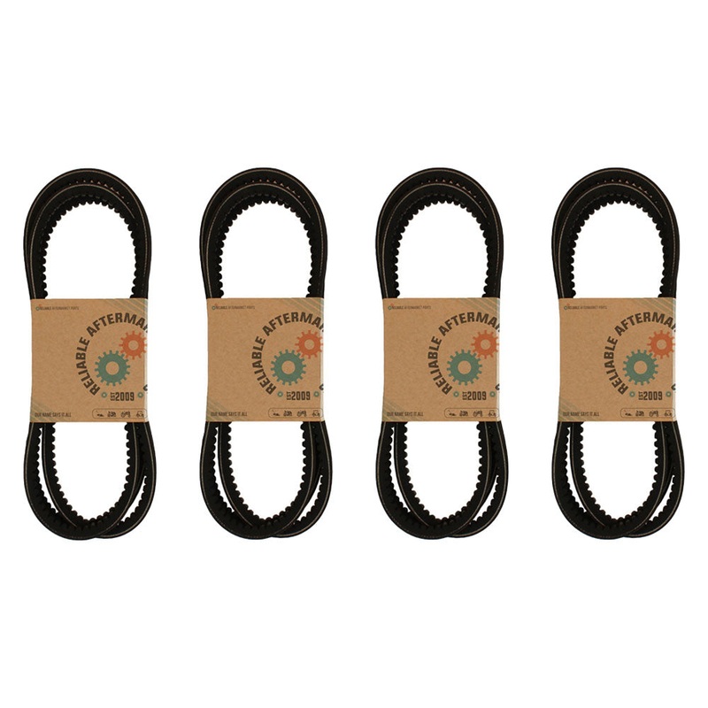 83101791 4-Pack Drive Belt Set fits Kuhn GMD700 GMD700G2 GMD700HD