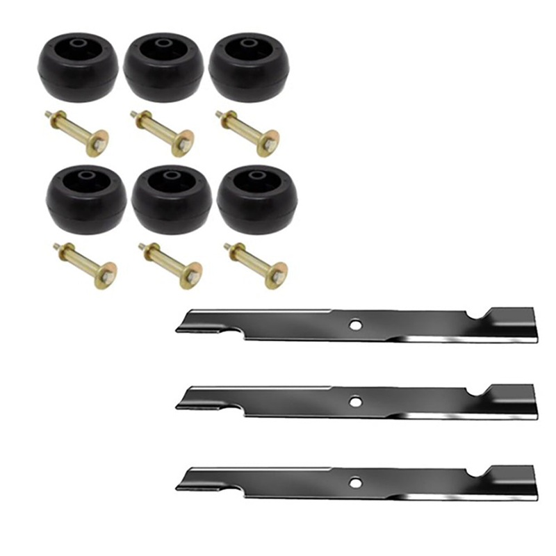 Blade Deck Wheel Kit Fits Exmark Lazer Z 60" Deck 103-6403-S 109-9011 116-9981