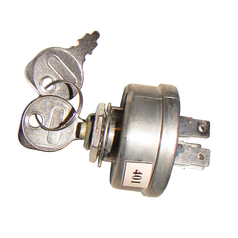 Ignition Starter Switch with Keys Fits Toro 11-1216, 111216, 12-8140, 128140