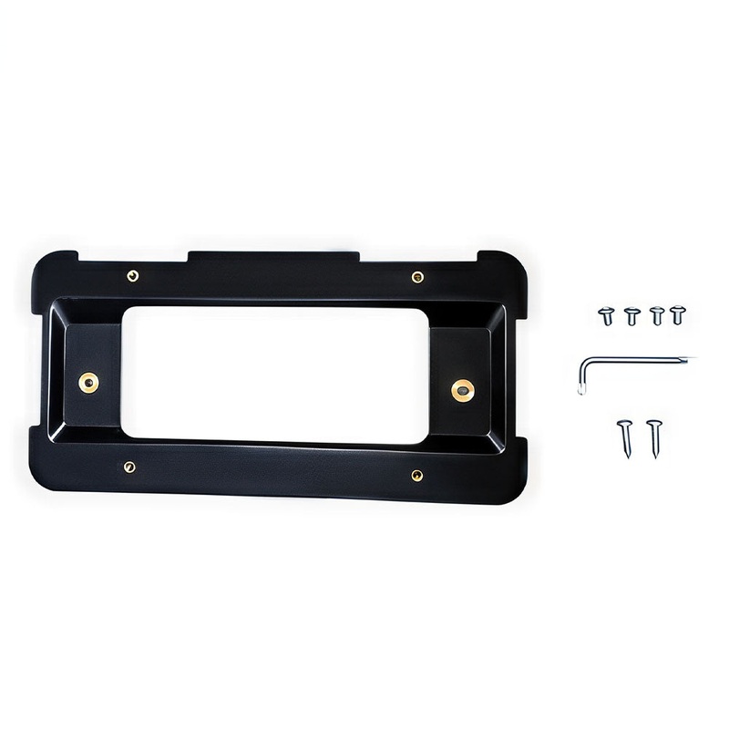 Rear License Plate Mount Frame Holder Bumper Bracket Fits BMW  6 Screws & Wrench