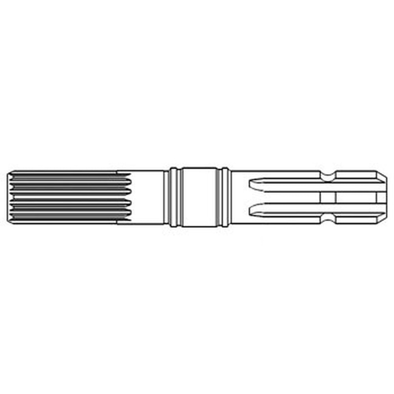 PTO Shaft (540 RPM) Fits 1750 1755 1850 1855 1955 2-105 2-110 2-150 2-85 2-88