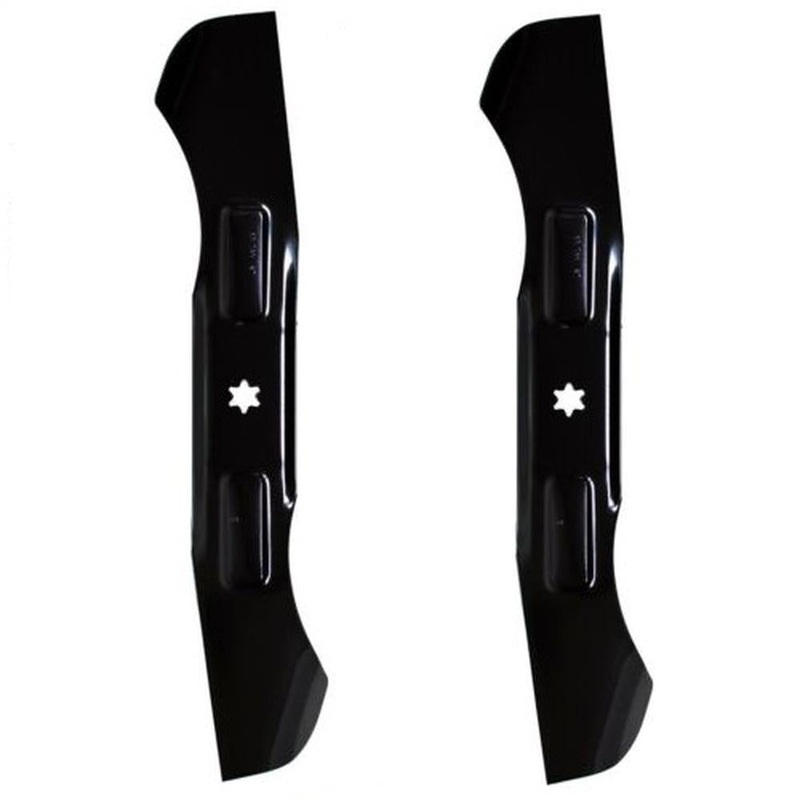 Two Replacement High Lift Mower Blades Fits Cub Cadet 46" LTX1045, 1046, 1046VT