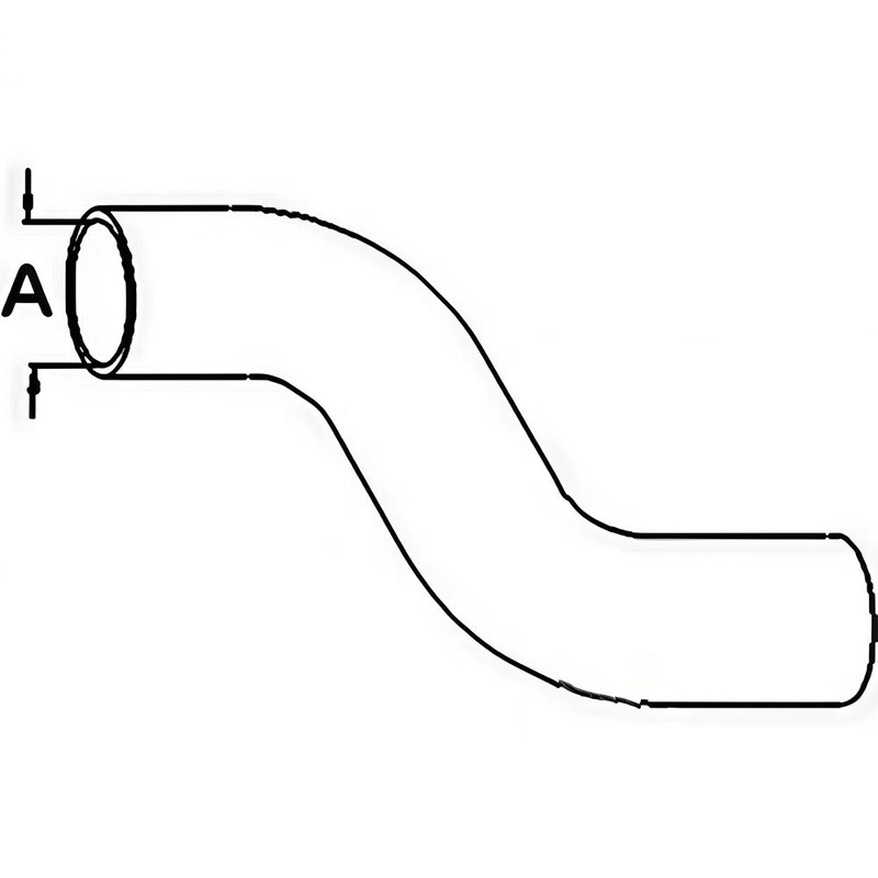 Upper Radiator Hose Fits 1100 SBA310160320