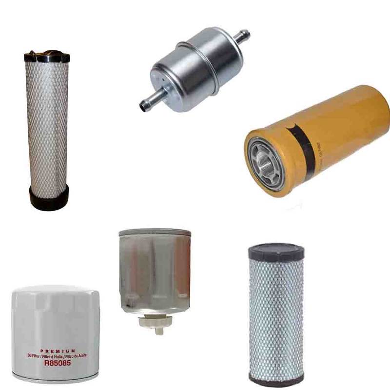 6 Piece Maintenance Filter Kit Fits Bobcat Replaces 12691-43010