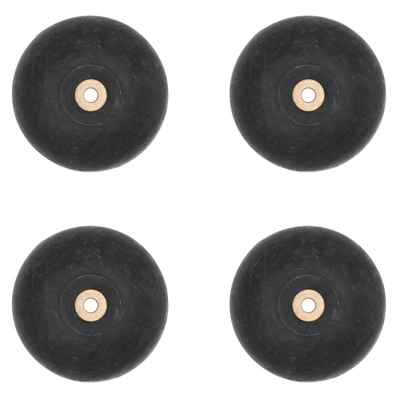 Qty 4: Anti-Scalp Wheel w/ Bushings Fits Scag Replaces 481632