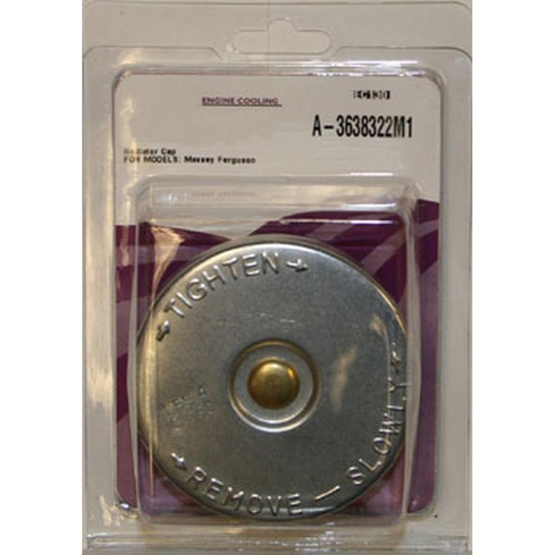 Radiator Cap Fits Massey Ferguson Replaces 3637675M1