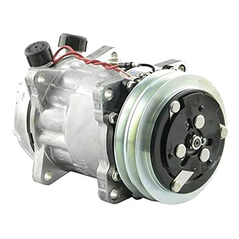 Sanden Compressor with Clutch Fits Zetor Replaces ACA10-0069