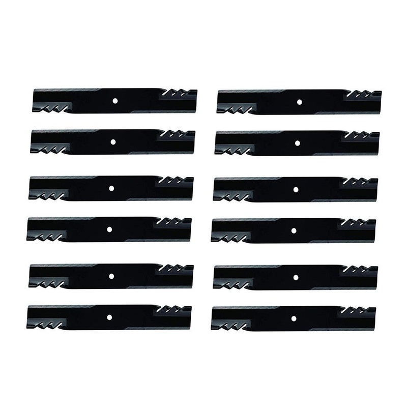 Qty 12: 18-7/16" Mulching Blade - Toothed Fits Ariens Replaces 2961700